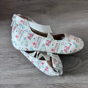 Toddler first responder ballerina style flats